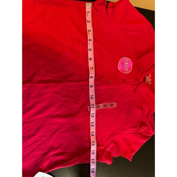 The Children's Place Girls NWT Red Uniform Polo Size XXL Stretch - Picture 5 of 7